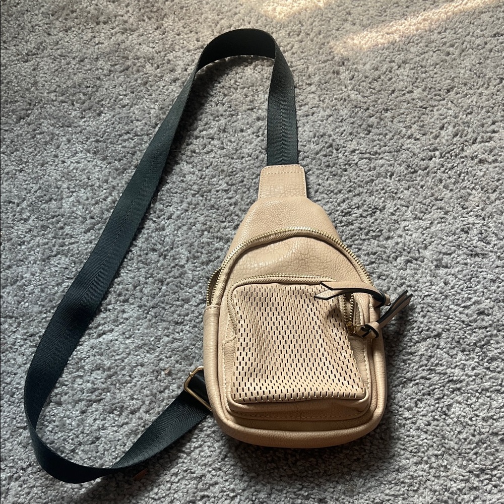 Tan Sling Bag